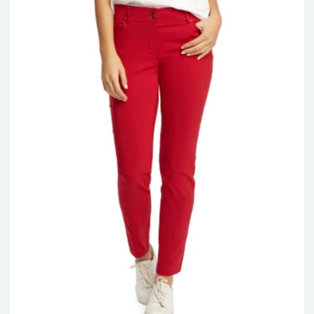 89th and Madison red jeans 10